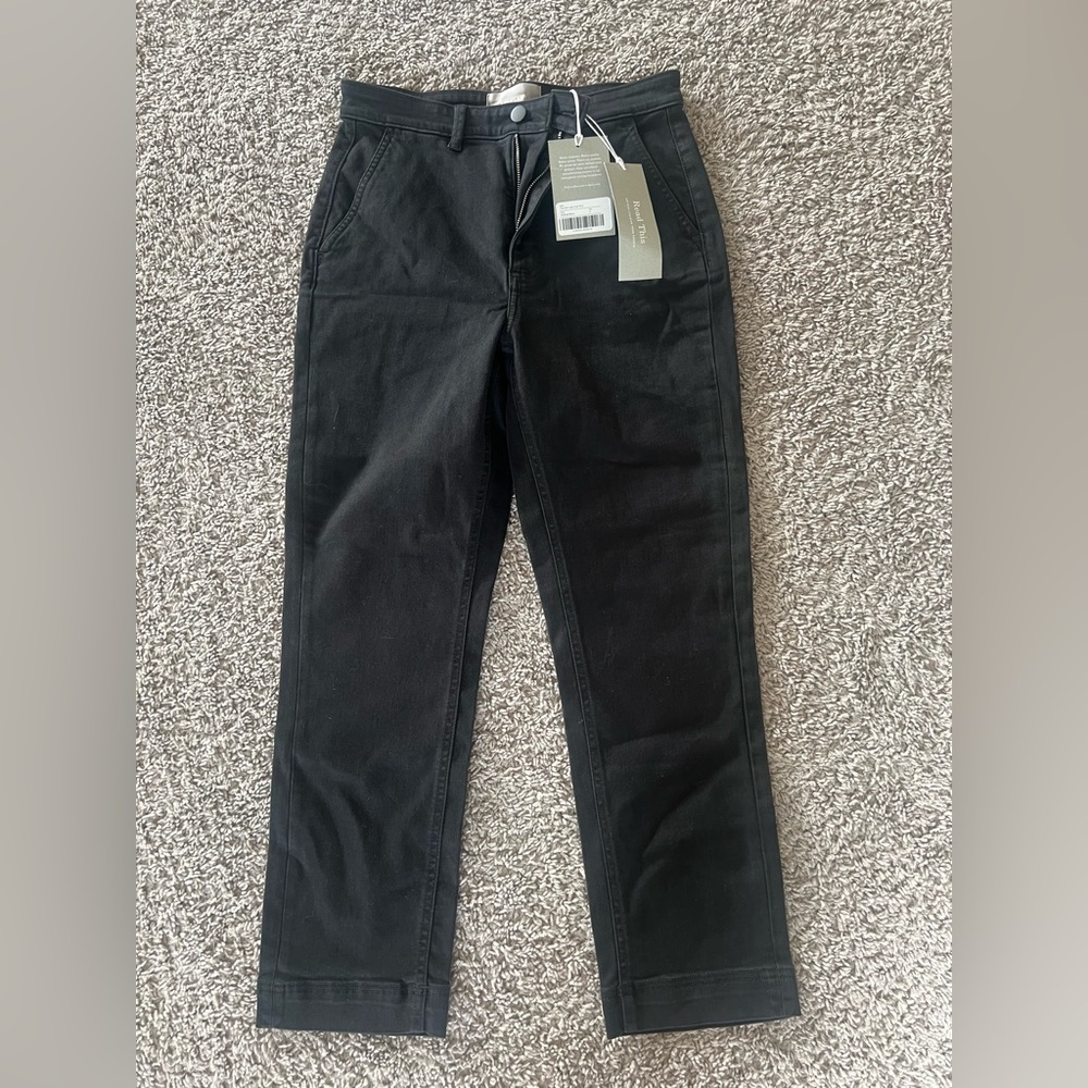 Everlane Women's Black Ankle Pants